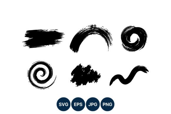 Black Brush Stroke Vector: A Versatile Design Asset for Modern Creatives