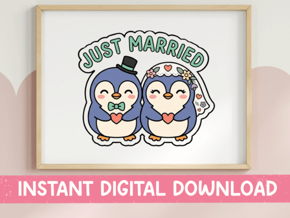 Just Married Kawaii Penguin Wedding: A Playful, Practical Design for Modern Celebrations