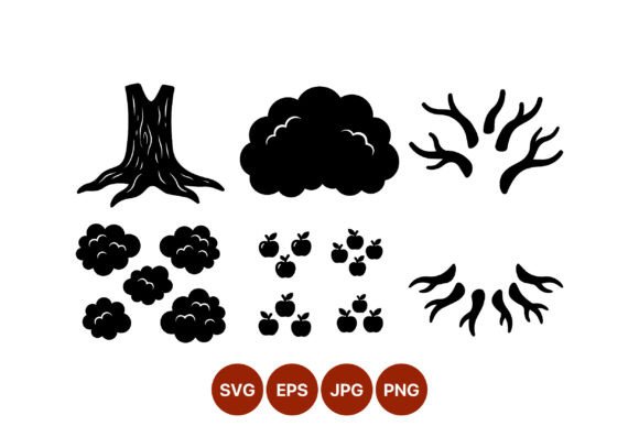 Tree Trunk Branches and Apples: A Symbolic Design Element with Lasting Creative Impact